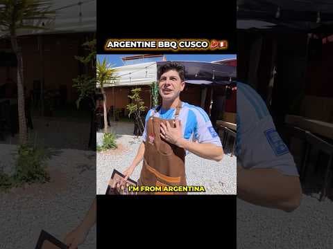 High altitude BBQ Cusco π₯©
