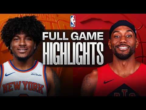 KNICKS at RAPTORS | NBA PRESEASON FULL GAME HIGHLIGHTS | October 13, 2026