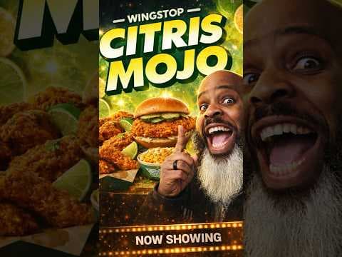 Wingstop Citrus Mojo will BUSS in your Mouth!!