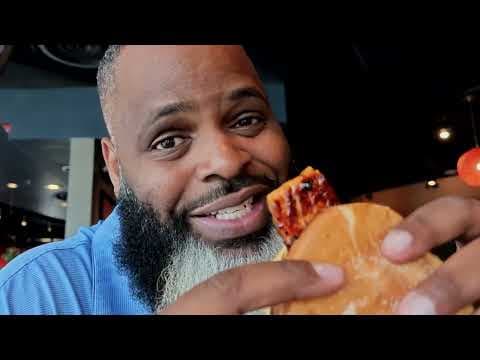 Red Robin Salmon Burger Review!