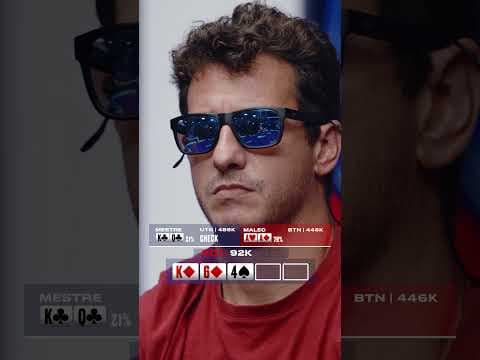 Pocket Aces vs Top Pair… Then THIS Turn Hits | EPT Barcelona 2026 #pokerstars #shorts