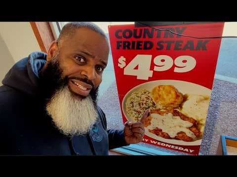 KFC Country Fried Steak | Only Served on Wednesdays!