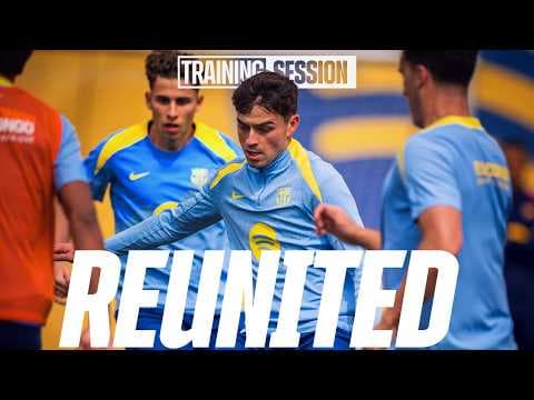 INTERNATIONALS ARE BACK | FC Barcelona Training 🔵🔴