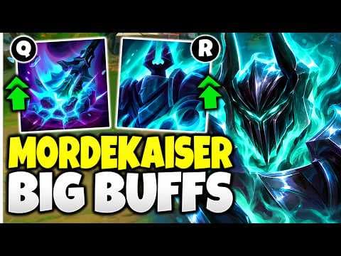 Mordekaiser got some new buffs and I think he's op now... (THANK YOU RIOT)