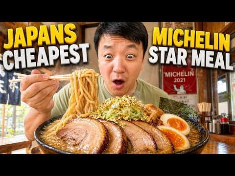 I Found Japan's CHEAPEST Michelin Star BREAKFAST in Tokyo! You WON'T Believe the Price!