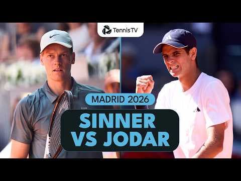 Jannik Sinner vs Rafael Jodar Entertaining First Meeting ๐ฟ | Madrid 2026 Highlights