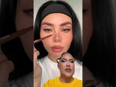 trying a BUTTON nose contour hack! ππ»β¨