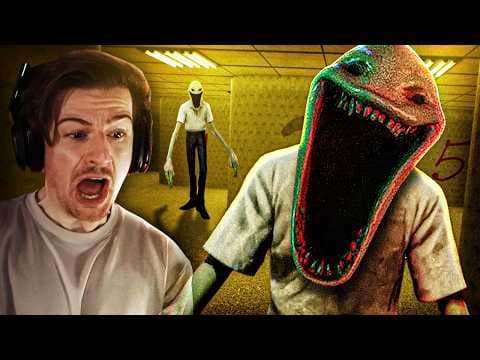 STUCK IN THE BACKROOMS WITH HORRIFIC MONSTERS.. | Shifting To The Backrooms (FULL GAME)