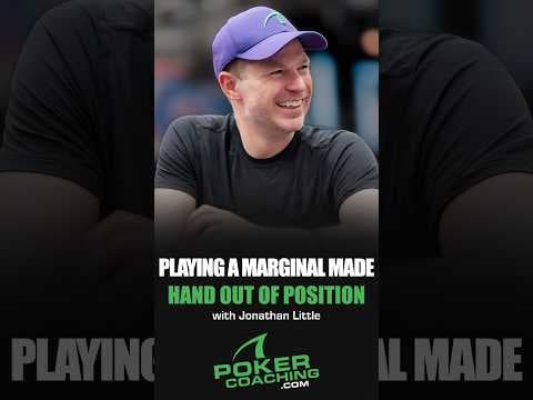 DOMINATE With Marginal Poker Hands!!