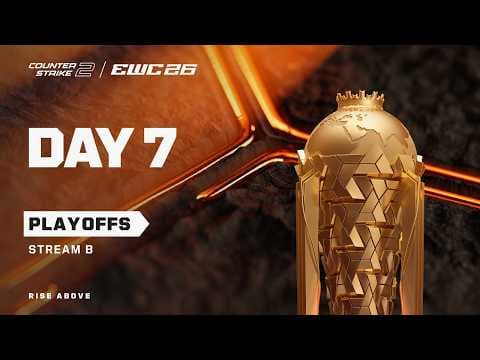 CS2 at EWC 26 - Day 7 - Playoffs - Stream B