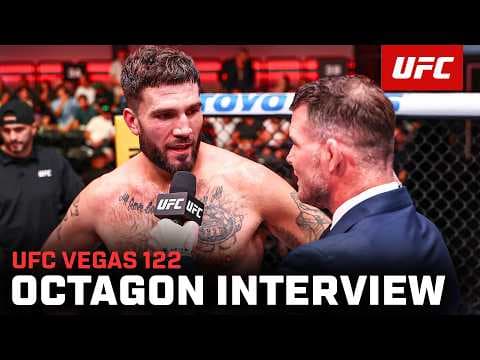 Allen Frye Jr. Octagon Interview | UFC Vegas 122