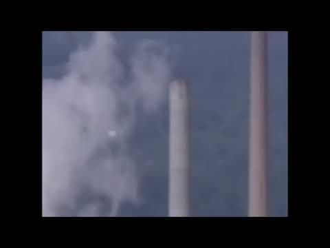 Bright orbs floating near Mountaineer Power Plant in New Haven, West Virginia