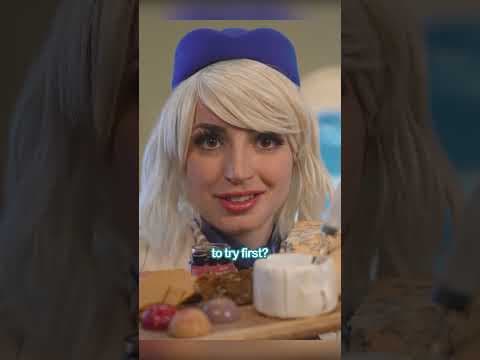 ASMR - Your luxurious in-flight snack #shorts