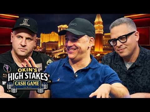 HIGH-STAKES $100/$100 Cash Game with Michael 'The Grinder' Mizrachi & Brian Okin!