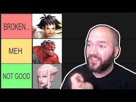 RANKING EVERY GRAPPLER in Street Fighter