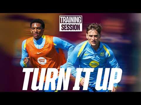 PUSHING THE LIMITS 💪🔥 | FC Barcelona Training 🔵🔴