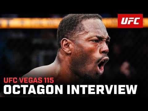 Darrius Flowers Octagon Interview | UFC Vegas 115