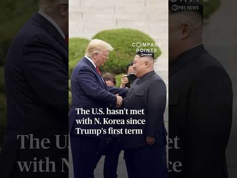 The U.S. hasn't met with N. Korea since Trump's first term