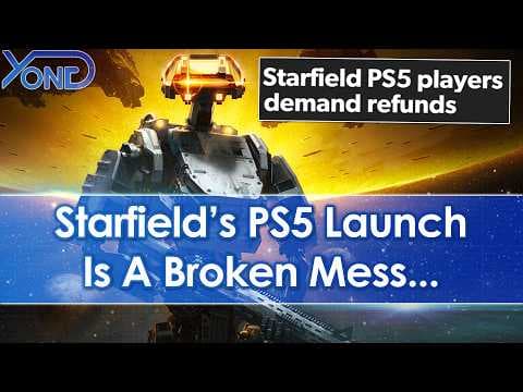 Bethesda Face Mass Backlash, Starfield On PS5 Plagued By Crashes, Performance Issues, Bugs, Glitches