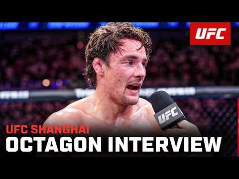 Cam Nelson Octagon Interview | UFC Shanghai