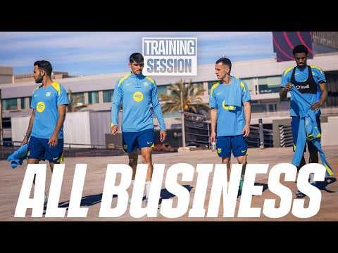 STRAIGHT BACK TO WORK 💪 | FC Barcelona Training 🔵🔴