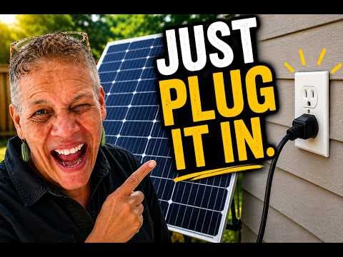 Forget $20,000 Solar — This Plugs Into an Outlet