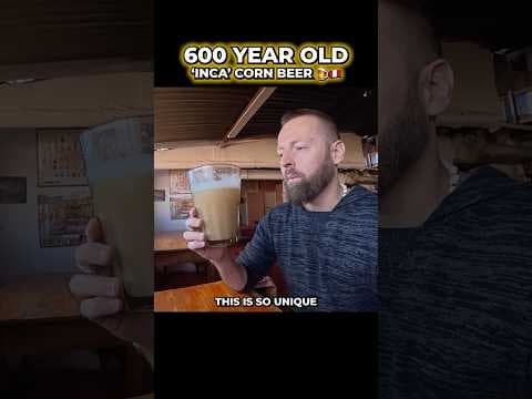 Trying Ancient Inca Beer πΊπ΅πͺ