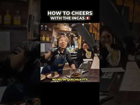 How to Cheers with the Incas πΊ