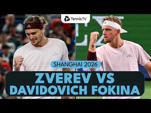 Alexander Zverev vs Alejandro Davidovich Fokina For A Spot In The Final π€ | Shanghai 2026 Highlights