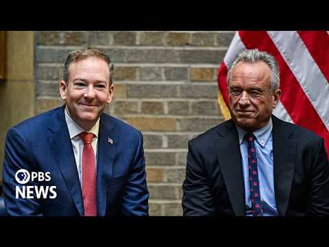 WATCH LIVE: RFK Jr. and EPA's Zeldin make an announcement on microplastics