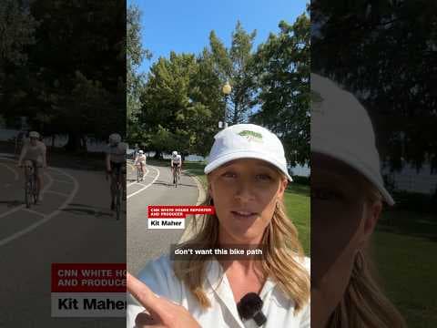 Cyclists protest Trump’s proposed overhaul of East Potomac Park