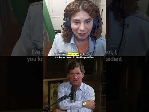 Tucker Carlson tried to talk Trump out of the Iran war #shorts