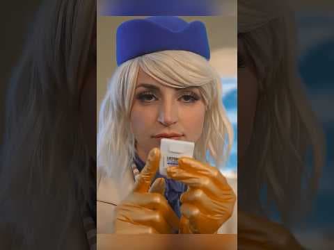 ASMR - In-flight Dental Care (very luxurious)
