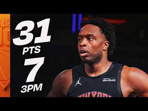 OG Anunoby (31 PTS & 7 3PM) LIGHTS UP MSG | April 3, 2026