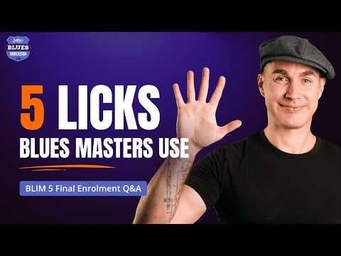 5 Licks Every Blues Master Uses