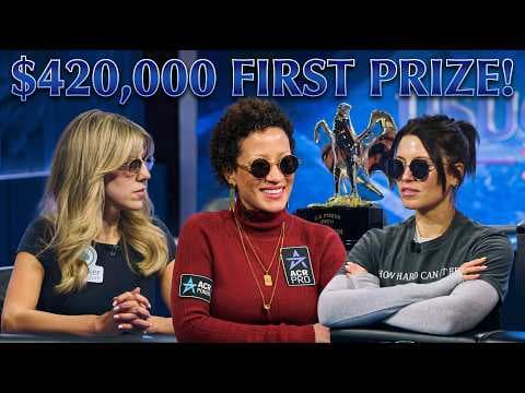 EPIC Finale of 2026 US Poker Open Headlined by Kristen Foxen, Cherish Andrew & Ebony Kenney!