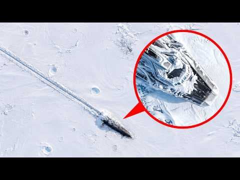 Something Strange Was Spotted in Antarctica - It Looks Like a Ship