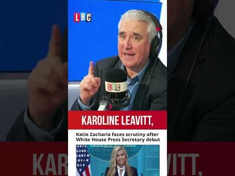 Katie Zacharia 'broke the law' in Press Secretary debut