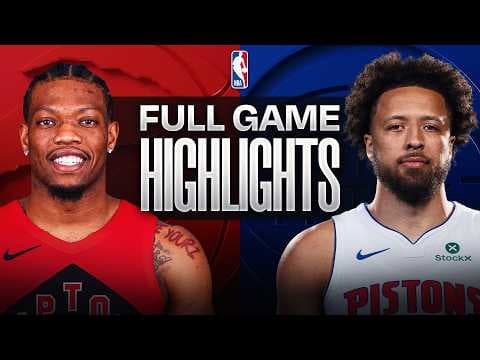 RAPTORS at PISTONS | NBA PRESEASON FULL GAME HIGHLIGHTS | October 16, 2026