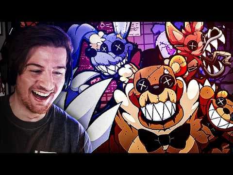 the BEST FNAF game somehow got even BETTER. | Five Nights At Frickbears 3 (GOOD ENDING)
