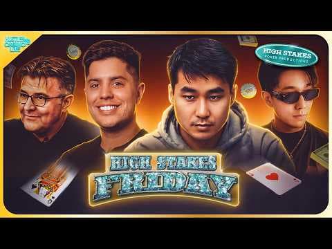 Rampage, Mariano, Mike X & Big Mike Play HIGH STAKES $50/100 - Commentary by David Tuchman
