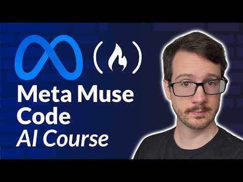 Meta Muse Code & Muse Spark Course – Build AI Agents, APIs, and Full-Stack Apps