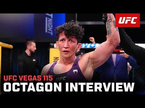 Virna Jandiroba Octagon Interview | UFC Vegas 115