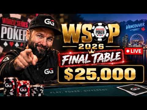 FINAL TABLE playing for $900,000!!! 25k GG Millions High Roller