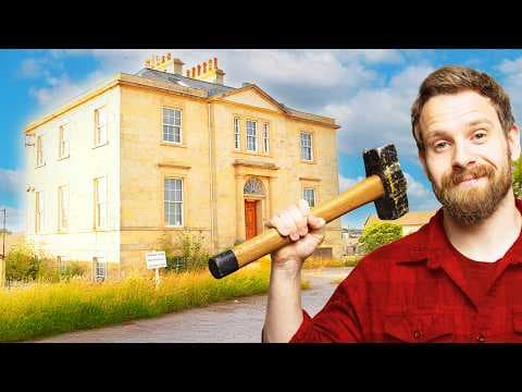 Rebuilding an Abandoned Georgian Villa - Episode 1