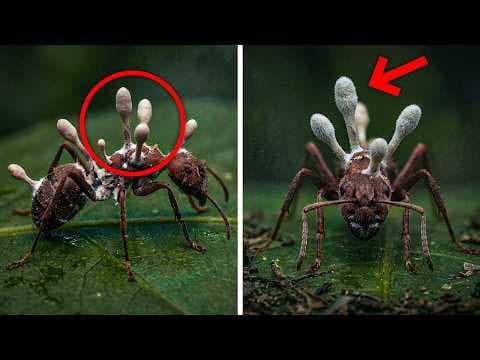 This Parasite Makes Ants Do Creepy Things