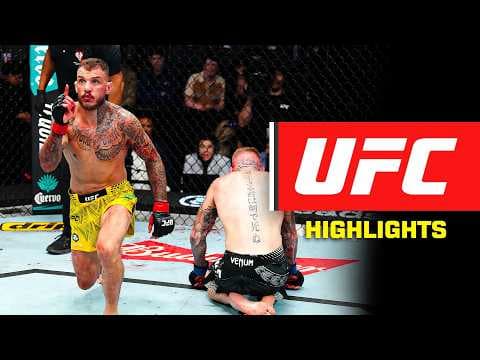 8 FINISHES From UFC Vegas 115 π₯ | UFC Highlights