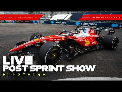 LIVE: Singapore Grand Prix Post-Sprint Show