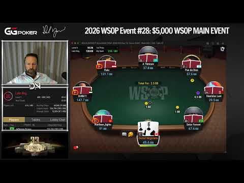 WSOP Event #27: $10,000 GGMillion$ Pot-Limit Omaha