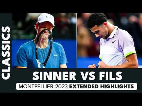 21-Year-Old Jannik Sinner vs 18-Year-Old Arthur Fils! | Montpellier 2023 Extended Highlights
